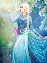 Trang Phục Nữ Hoàng Băng Giá Elsa - Vải Thun