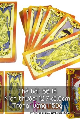 Bộ 2 Hộp Bài Clow Và Sakura Mini - Hộp Nhỏ