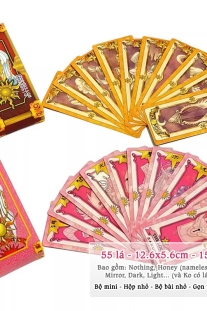 Bộ 2 Hộp Bài Clow Và Sakura Mini - Hộp Nhỏ