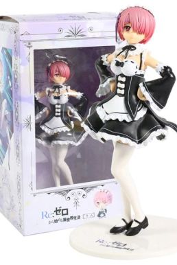 Mô Hình Ram (Tóc Hồng) (Re:zero)