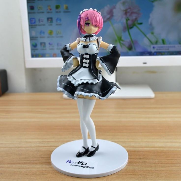 Mô Hình Ram (Tóc Hồng) (Re:zero)
