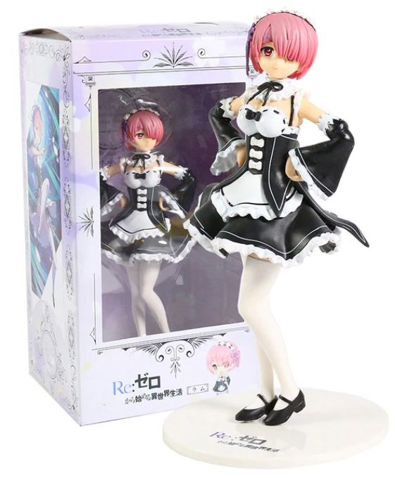 Mô Hình Ram (Tóc Hồng) (Re:zero)
