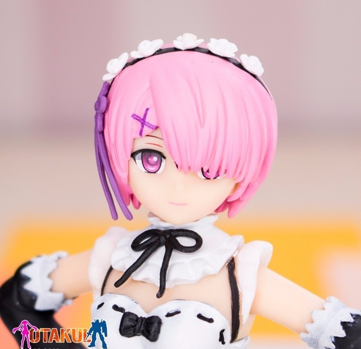 Mô Hình Ram (Tóc Hồng) (Re:zero)