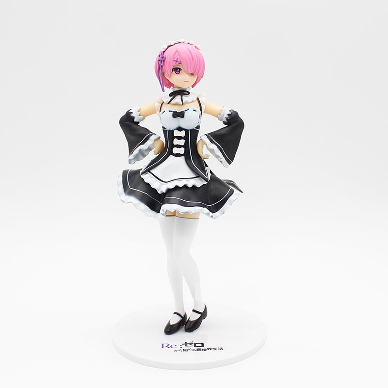Mô Hình Ram (Tóc Hồng) (Re:zero)
