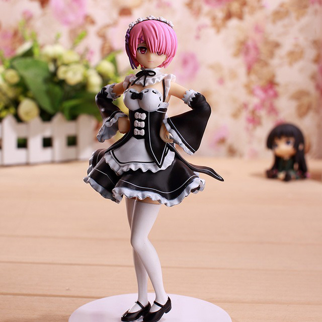 Mô Hình Ram (Tóc Hồng) (Re:zero)