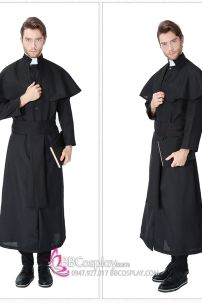 Trang Phục Linh Mục Cha Xứ Đen Trơn