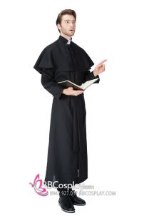 Trang Phục Linh Mục Cha Xứ Đen Trơn