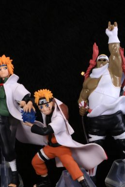 Bộ 5 Mô Hình Minato-Naruto-Sasuke-Bee-Kakashi (Naruto)
