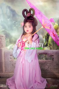 Đồ Cổ Trang Cho Bé - Hồng Nhi Nữ