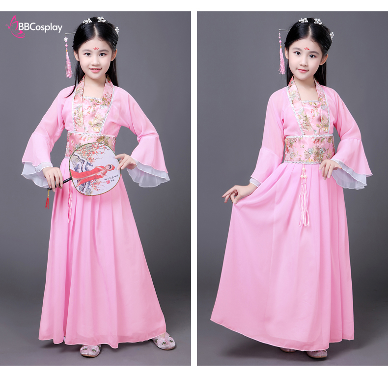 Trang Phục Hằng Nga Cho Bé - Hồng Nhi Nữ