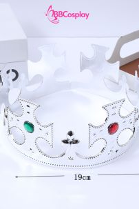 Vương Miện Hoàng Tử Nhựa - Bạc
