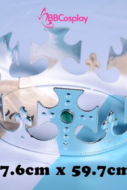 Vương Miện Hoàng Tử Nhựa - Bạc