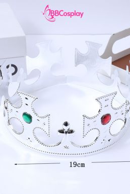 Vương Miện Hoàng Tử Nhựa - Bạc