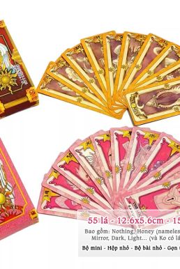 Bộ Thẻ Bài Clow Mini 56 Lá