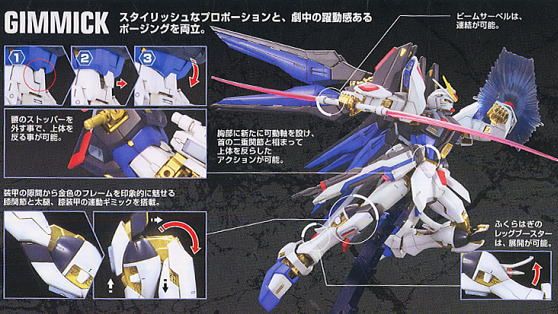 Mô Hình Gundam 004 Full Burst ZGMF-X20A Strike Freedom Gundam - Gundam Seed Destiny - MG 1/100