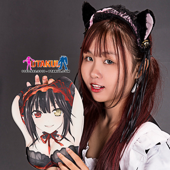 Lót Chuột 3D Kurumi - Oppai Mousepad
