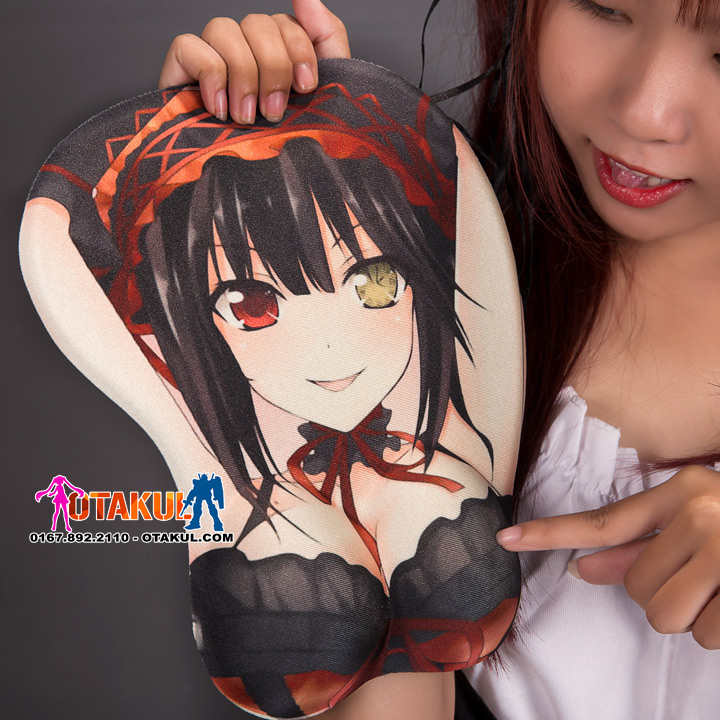 Lót Chuột 3D Kurumi - Oppai Mousepad
