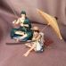 Mô Hình Figure Monkey D. Luffy Tư Thế Ngồi Cầm Ô - One Piece