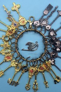 Hộp 35 Chìa Khóa Fairy Tail - 35 Món - Bộ Mới Có Cung Xà Phu