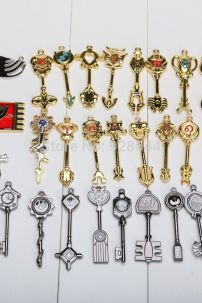 Hộp 35 Chìa Khóa Fairy Tail - 35 Món - Bộ Mới Có Cung Xà Phu