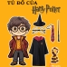 Đồng Phục Trường Hogwarts - Trọn Bộ Full Phụ Kiện Harry Potter