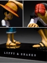 Mô Hình One Piece - Shank Tóc Đỏ + Luffy