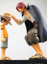 Mô Hình One Piece - Shank Tóc Đỏ + Luffy