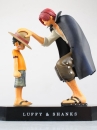 Mô Hình One Piece - Shank Tóc Đỏ + Luffy