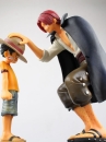 Mô Hình One Piece - Shank Tóc Đỏ + Luffy