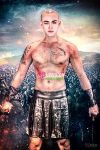 Đồ Chiến Binh La Mã Vải Da