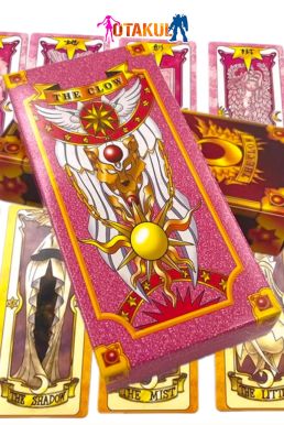 Bộ Thẻ Bài Sakura 56 Lá Hộp Nhỏ  Màu Hồng