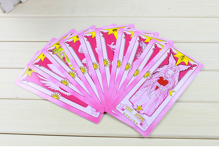 Bộ Thẻ Bài Sakura - Hộp Nhỏ - Màu Hồng