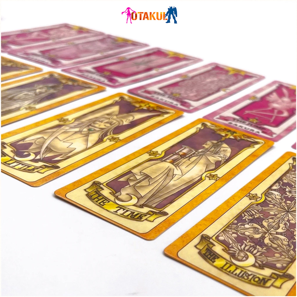 Hộp Thẻ Bài Clow 56 Lá Nhỏ Màu Nâu