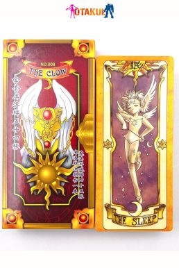 Hộp Thẻ Bài Clow 56 Lá Nhỏ Màu Nâu