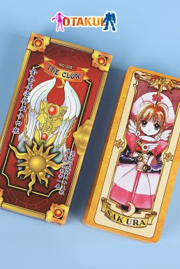 Hộp Thẻ Bài Clow 56 Lá Nhỏ Màu Nâu