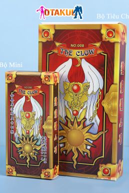 Hộp Thẻ Bài Clow 56 Lá Nhỏ Màu Nâu