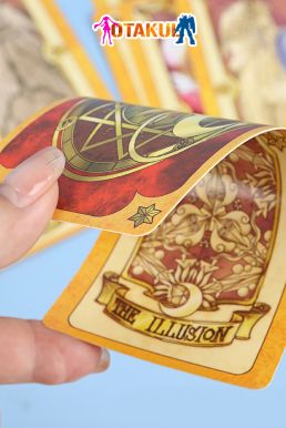 Hộp Thẻ Bài Clow 56 Lá Nhỏ Màu Nâu