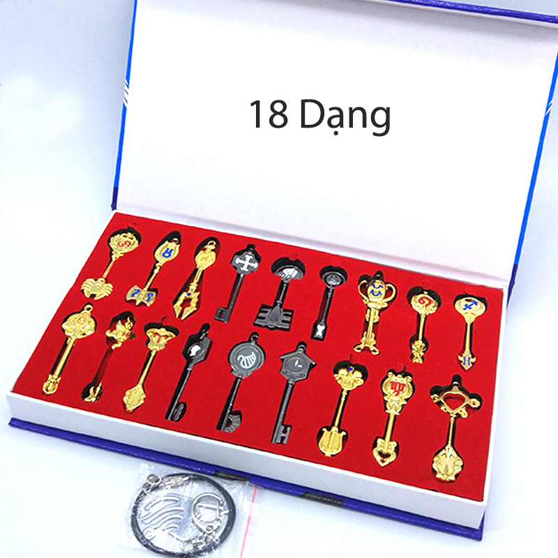 Bộ Chìa Khóa Tinh Linh Fairy Tail 26 Món