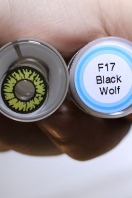 Kính Áp Tròng Nâu Sói Đen (F17 - Black Wolf)