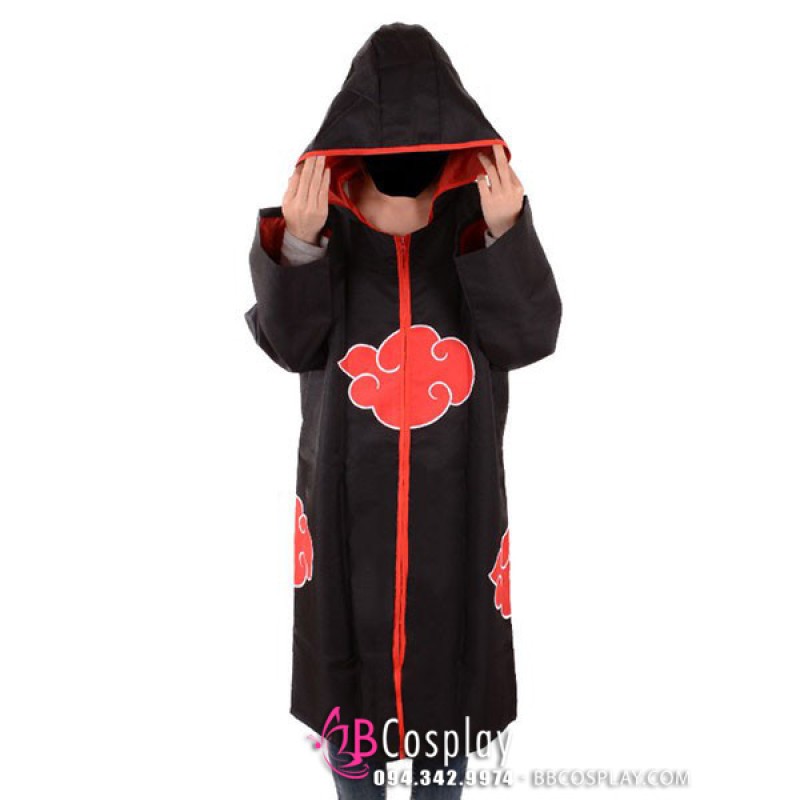 Áo Khoác Akatsuki Có Nón