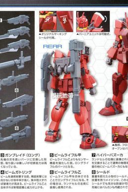 Mô Hình Gundam Amazing Red Warrior- HG 1/144