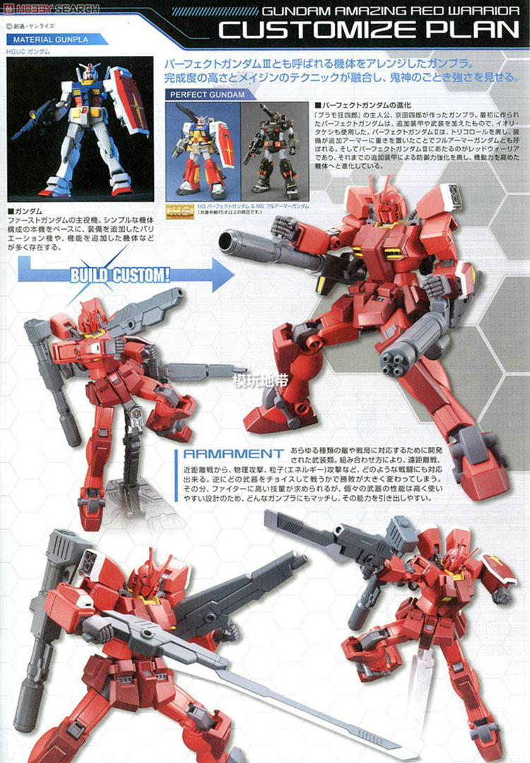 Mô Hình Gundam Amazing Red Warrior- HG 1/144