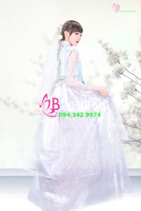 Áo Hanbok Hàn Quốc Trắng