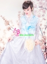 Áo Hanbok Hàn Quốc Trắng