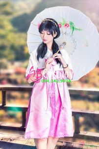 Dù Vải Xanh Đậm