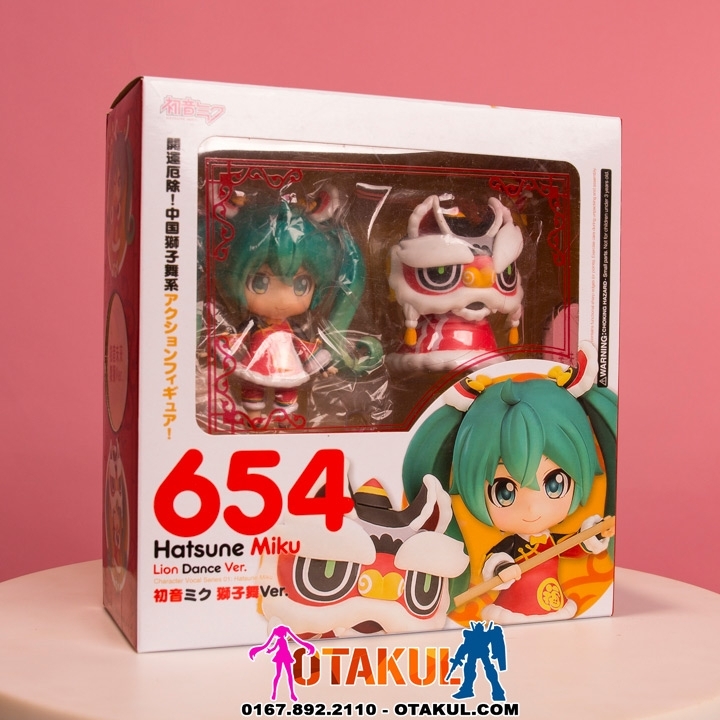 Mô Hình Nendoroid 654 Miku Lion Dance Ver