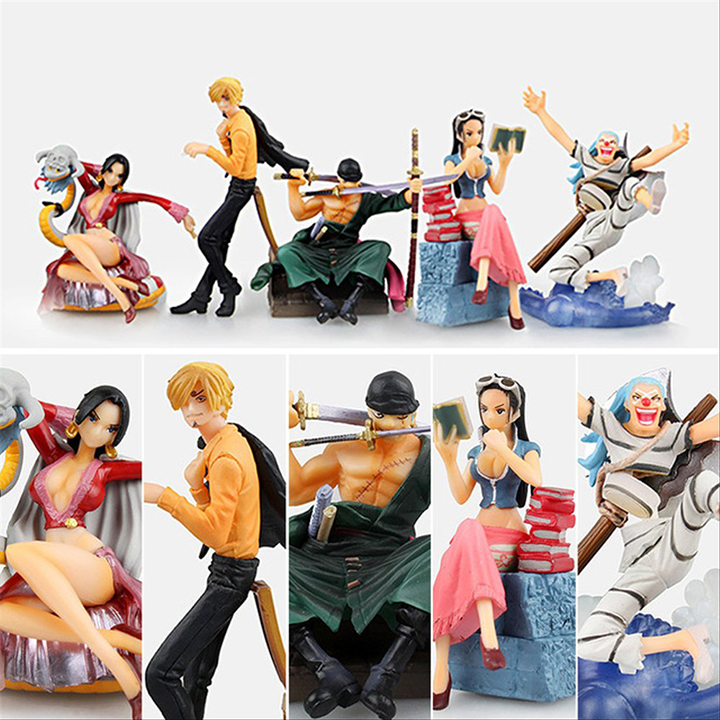 Set 5 Mô Hình Figure One Piece