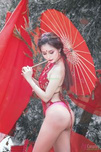 Áo Yếm Đỏ Sexy