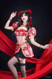 Qiloli Sexy Đỏ Gấm