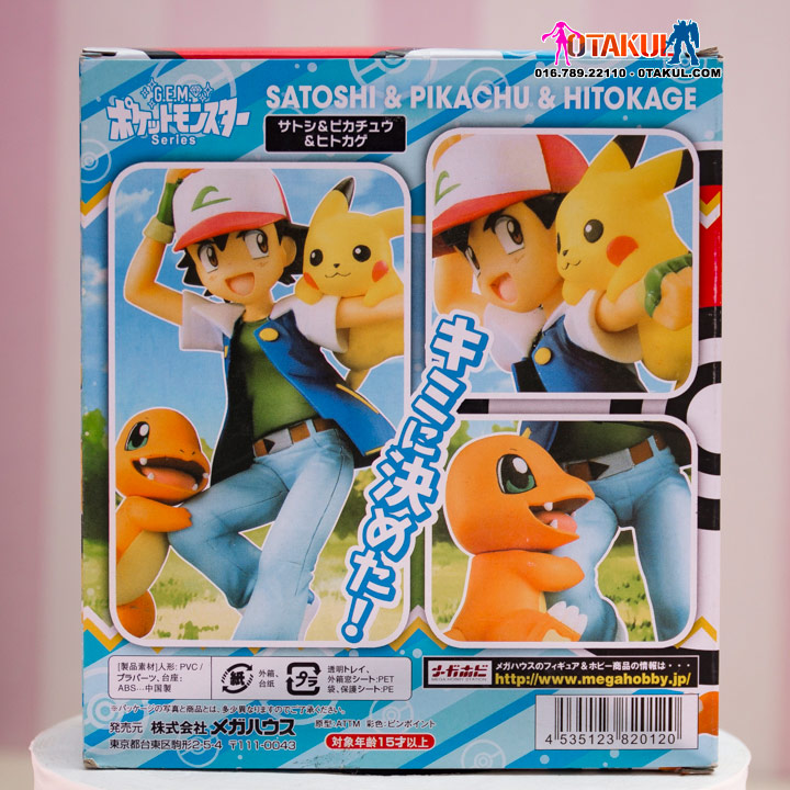 Mô hình Satoshi  Pikachu  Mô hình Pokemon  CP0982